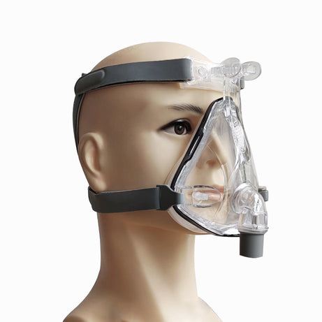 Cpap Full Face Mask Includes Double-cushion Facial Mask And Adjustable Forehead Frame （F1B）